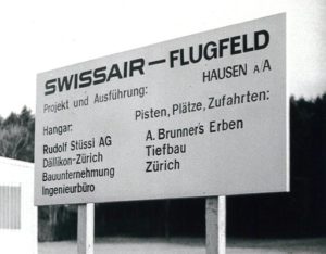 Erstkunde Swissair