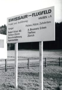 Hangar Hausen am Albis, Swissair