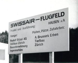 Erstkunde Swissair