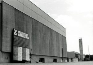 Zweifel Produktionshalle - erstellt durch Stüssi AG 1969